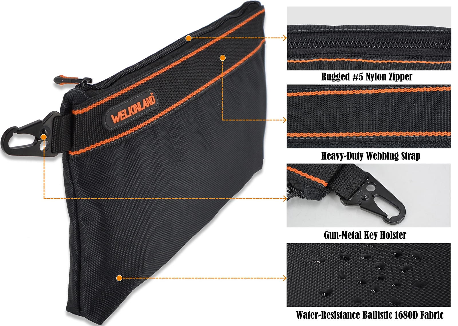 4packs Small Tool Pouch Heavyduty Tool Pouch Electrician Tool Pouch Tool Pouches
