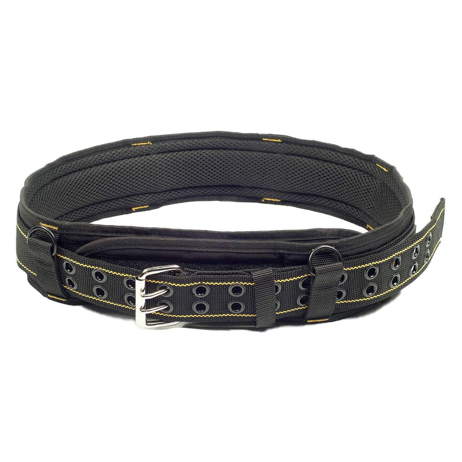 3 Inch Padded Tool Belt Heavy Duty Work Waist Support Yellow Black 1 PCS