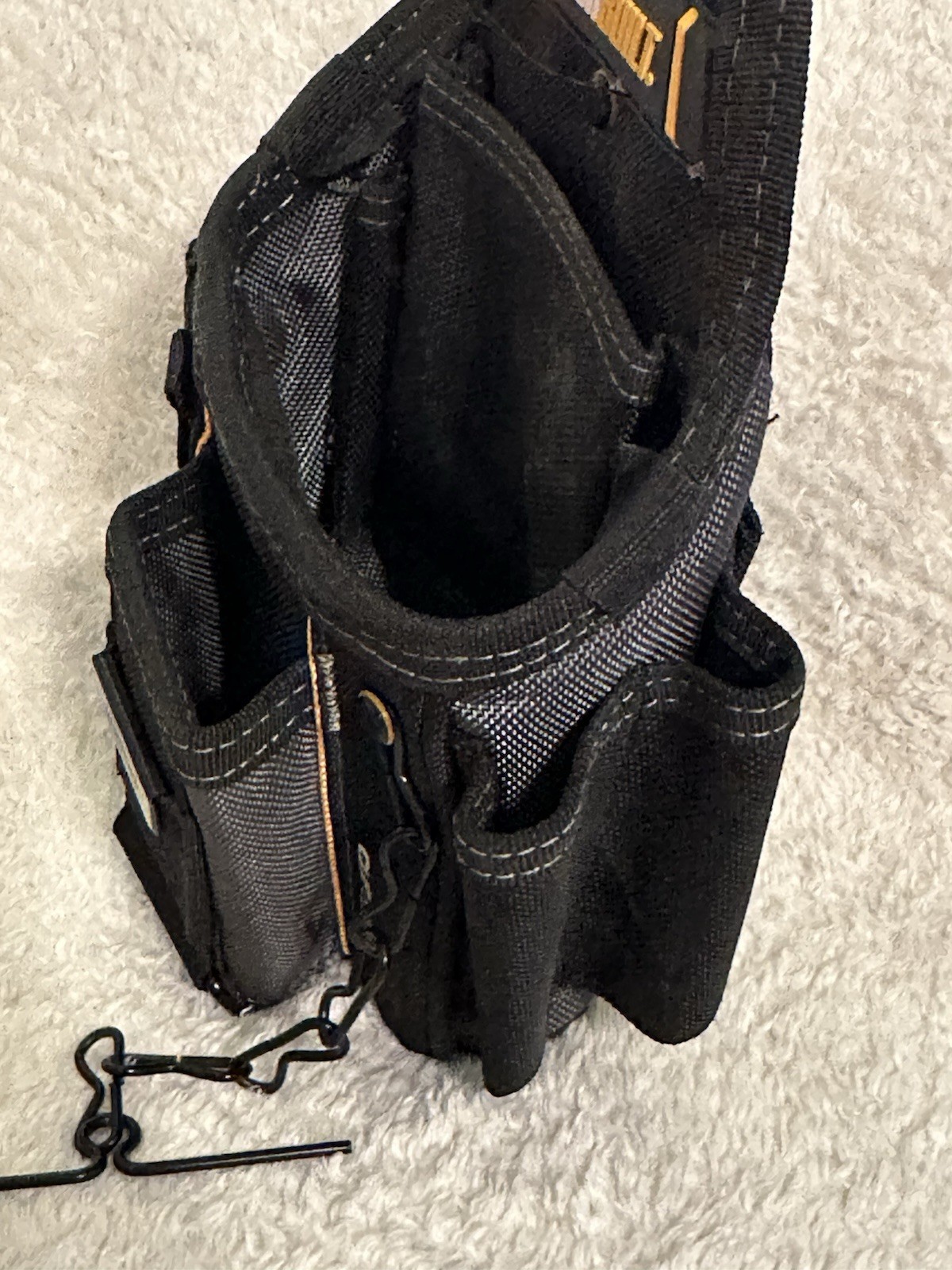 TOUGHBUILT TB-CT-34 Electrician’s Carpenter’s Tool Belt Pouch Utility Waist Bag
