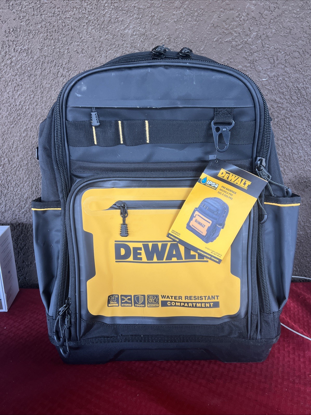 DEWALT Tool Backpack, Tool Storage and Organization, Durable and Water Resistant