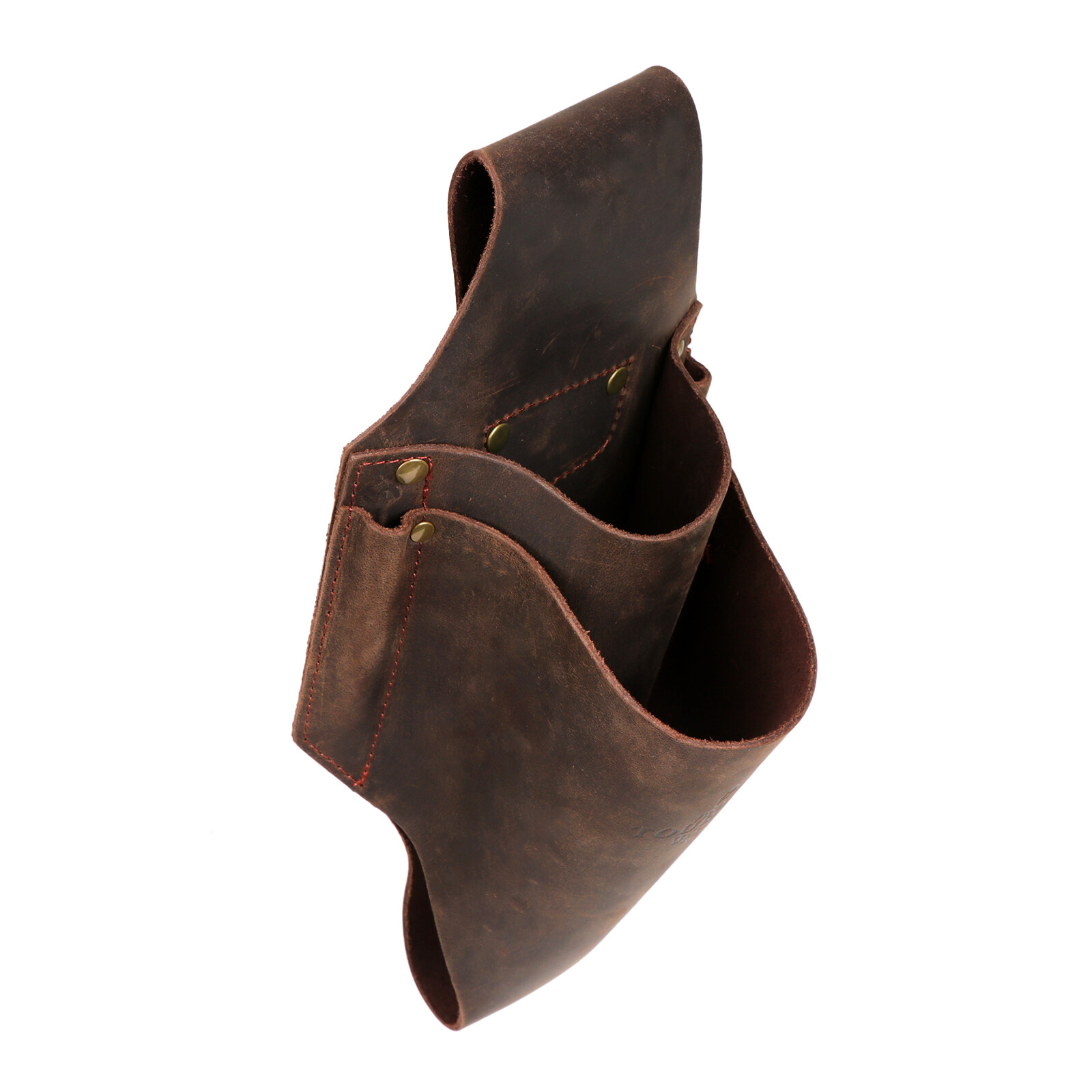 TOURBON Leather Loggers Tools Belt Pouch Tree Felling Bucking Wedge Holster Case