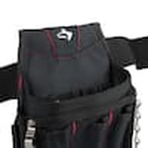 Husky 9-Pocket Black Maintenance Tool Belt Pouch