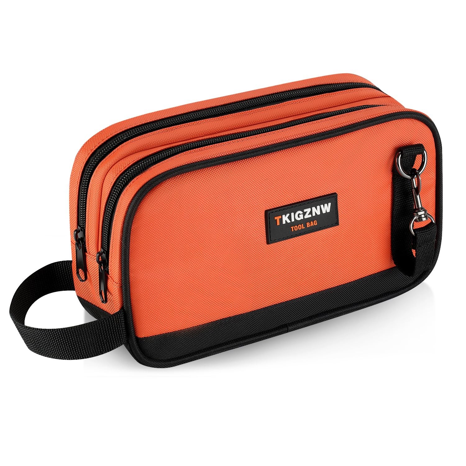 10 Inch Zipper Tool Bag, Small Wide Mouth Tool Tote Bag, Waterproof Tool Orga…
