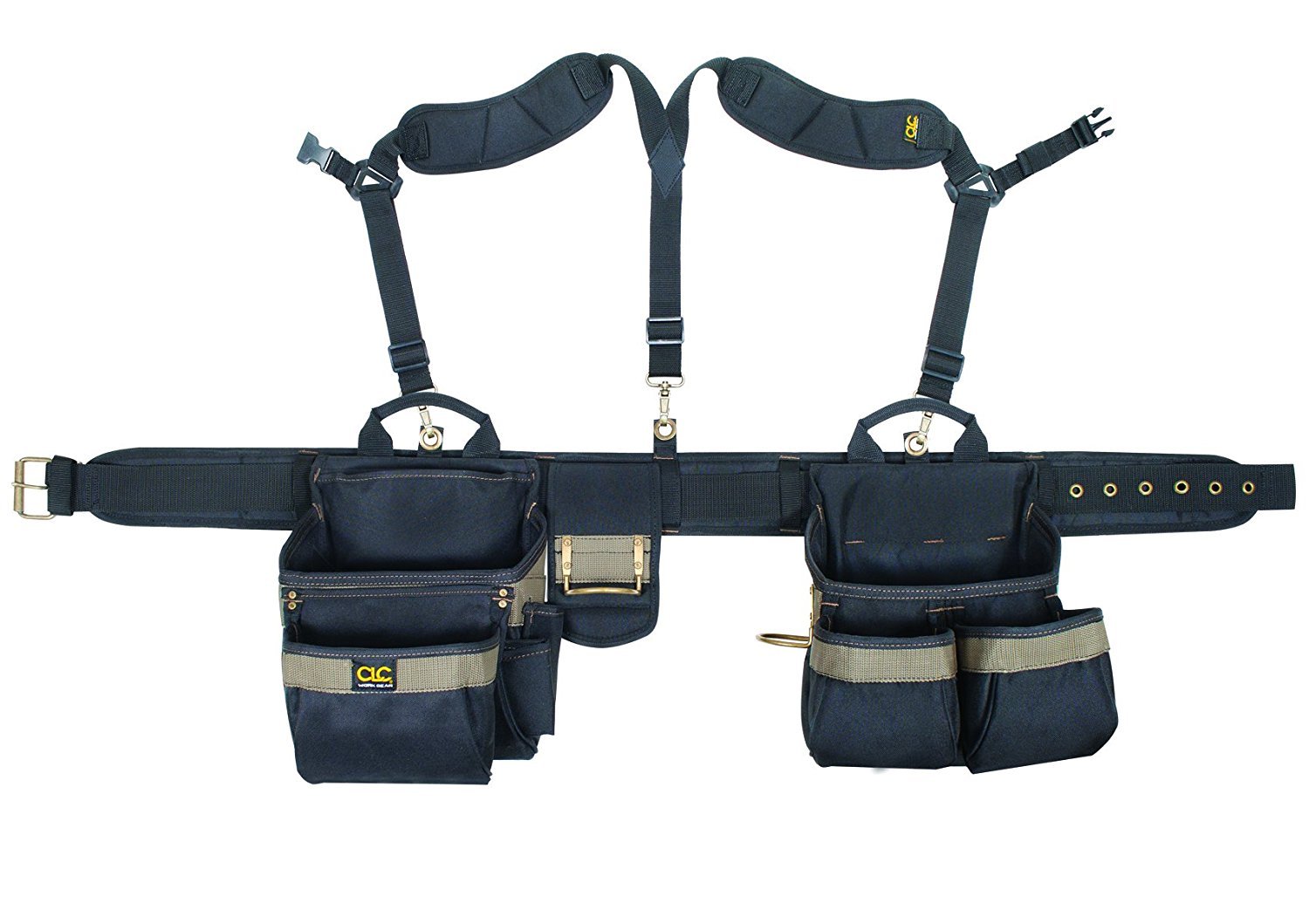 CLC Custom Leathercraft 1614 20 Pocket, Heavy Duty Framers 5-Piece Comfortlift