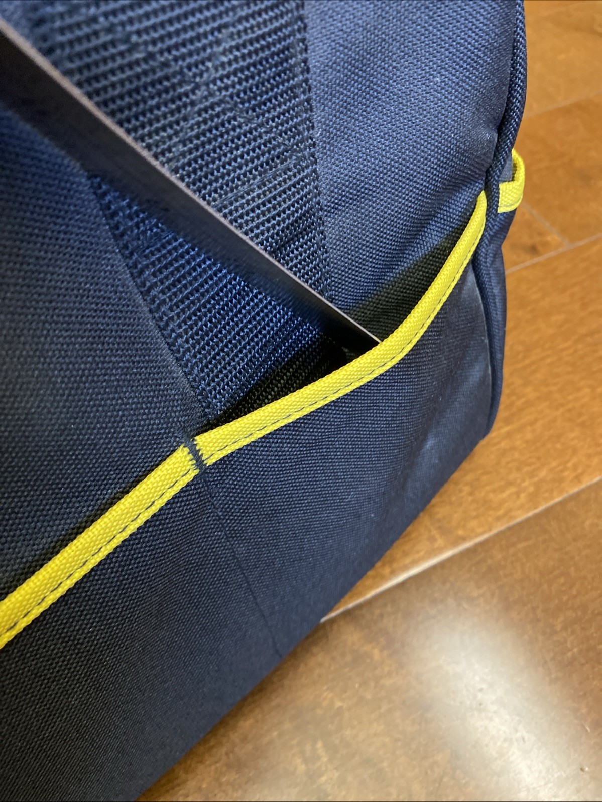Samsonite Black & Yellow Tool Bag Heavy Duty Canvas Carry Tote 17″x10″x8″