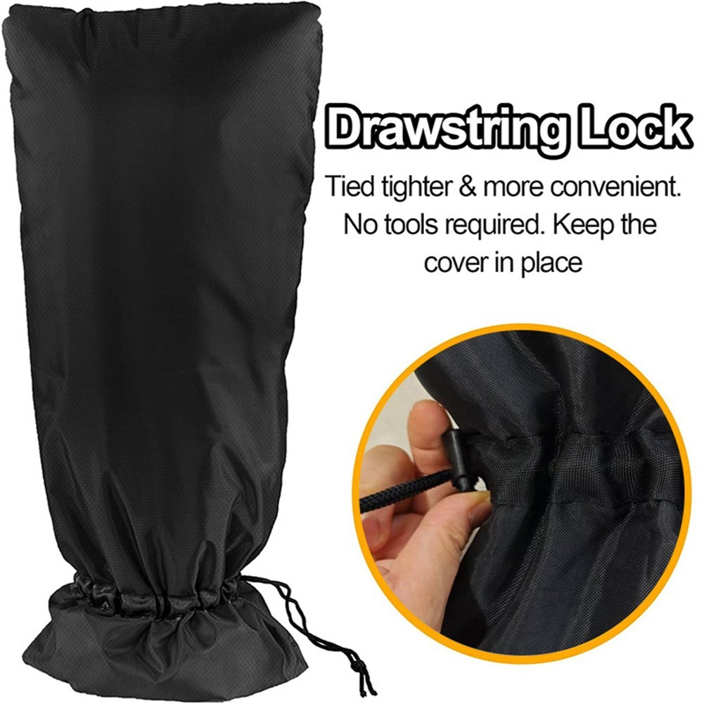 Outdoor Faucet Cover 20x51cm Waterproof Thick Layer Freeze Protection for Yard