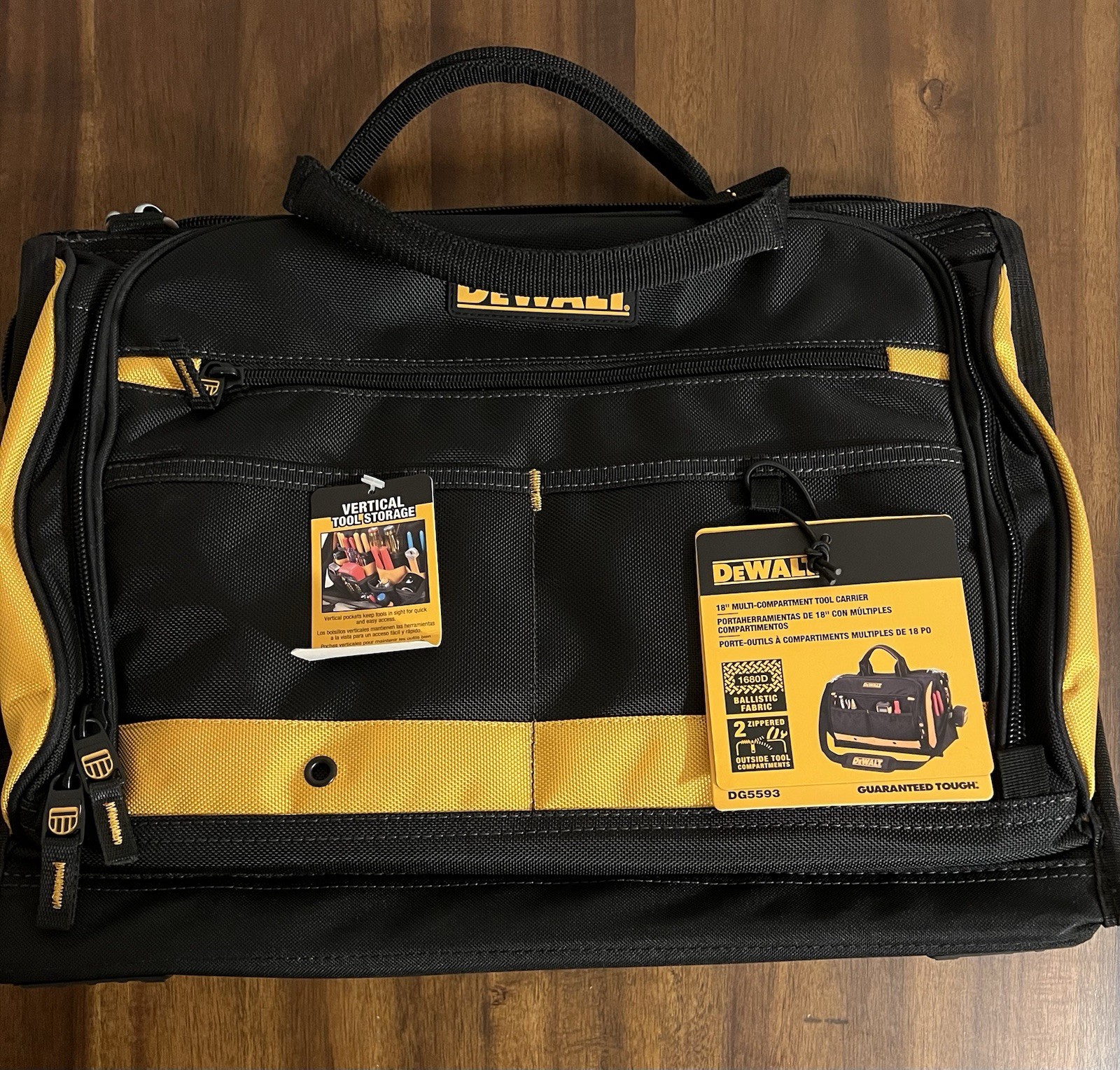 DeWalt DG5593 18” Multi Compartment Tool Carrier NEW