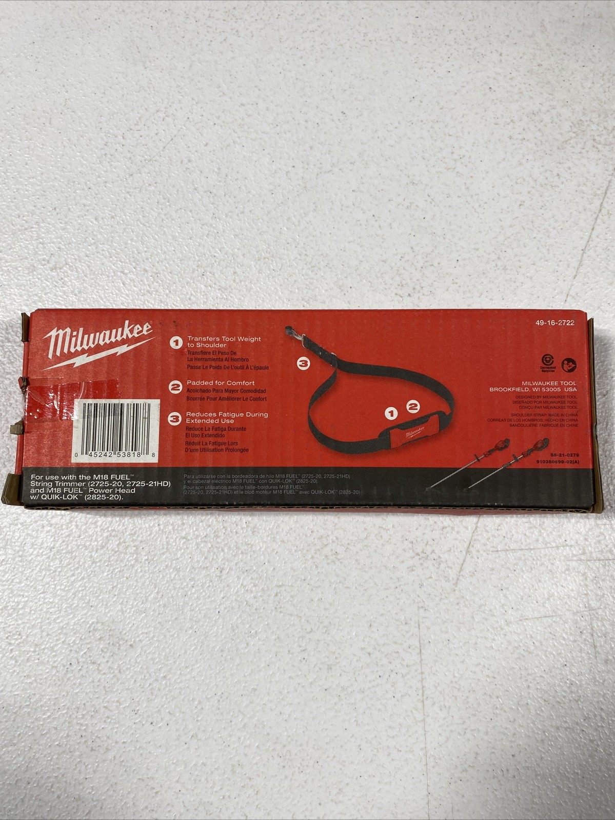 Milwaukee 49-16-2722 Shoulder Strap – Black