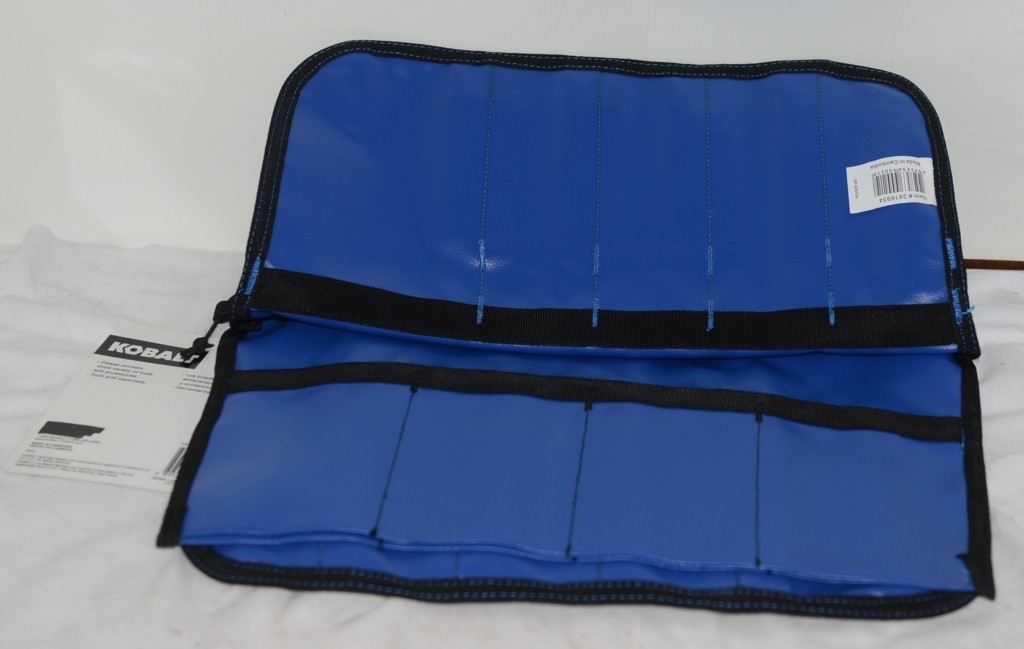 Kobalt 2416934 Heavy Duty Blue Black 26 Pocket Bucket Organizer