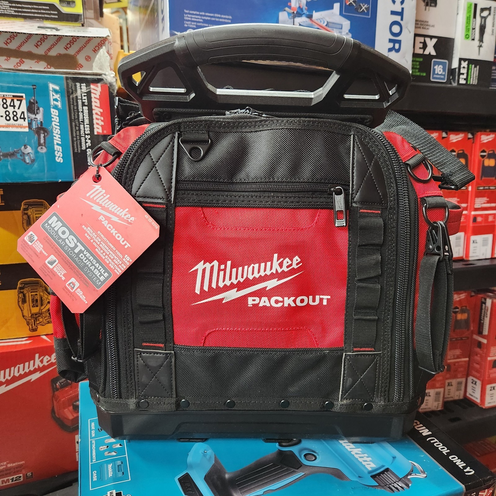 ⭐️NEW⭐️ Milwaukee PACKOUT 15 in. Structured Tool Bag 48-22-8316