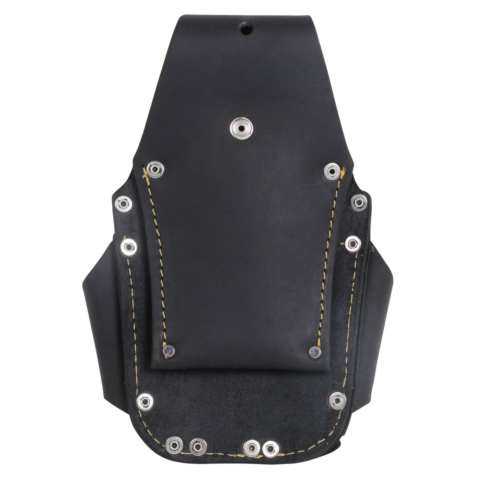 Leather Electrician Tool Pouch Pocket Caddy Clip On Voltage Meter Fits 3 Inch