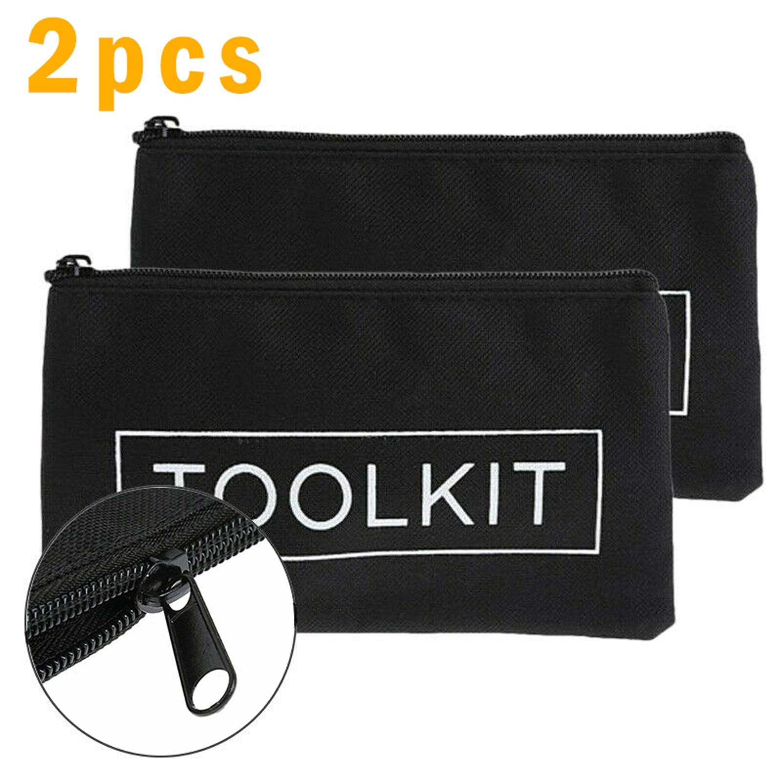 2Pack Lightweight Waterproof Oxford Cloth 600D Zipper Tools Storage Bag