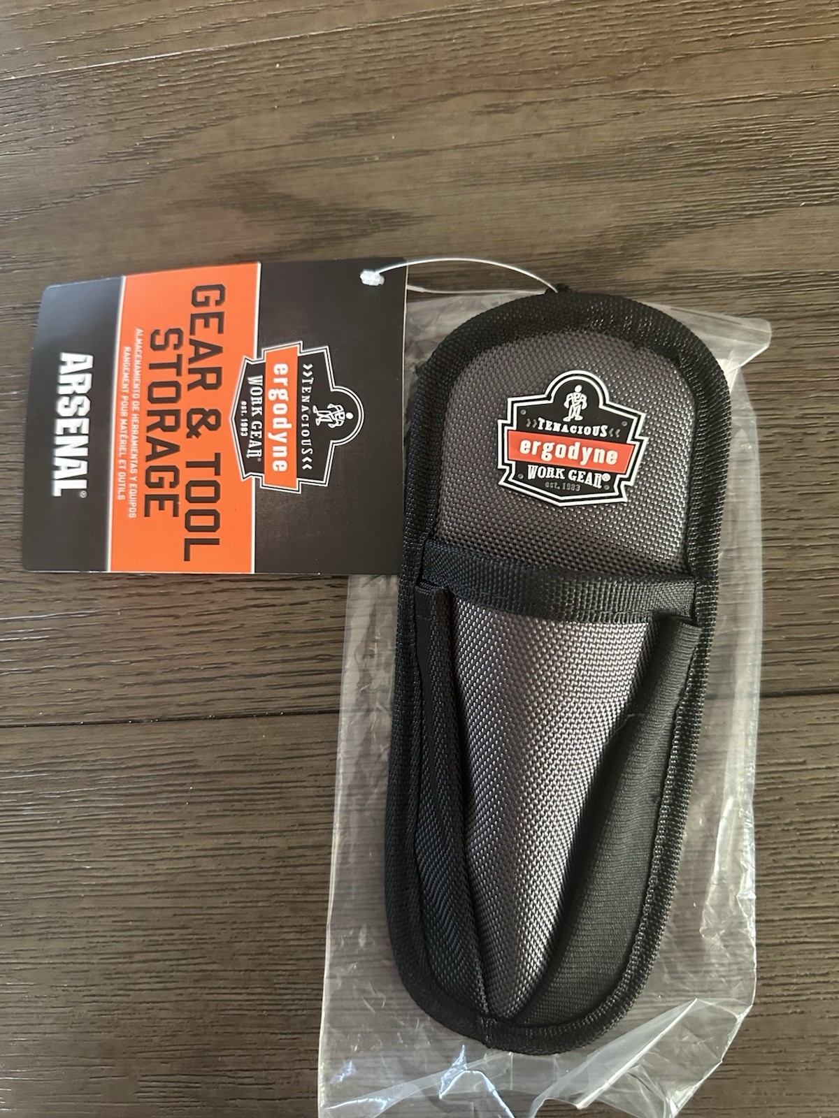 Ergodyne Arsenal 5567 Utility Knife Holder Gray Belt Clip 2.5×1.5×8.5in