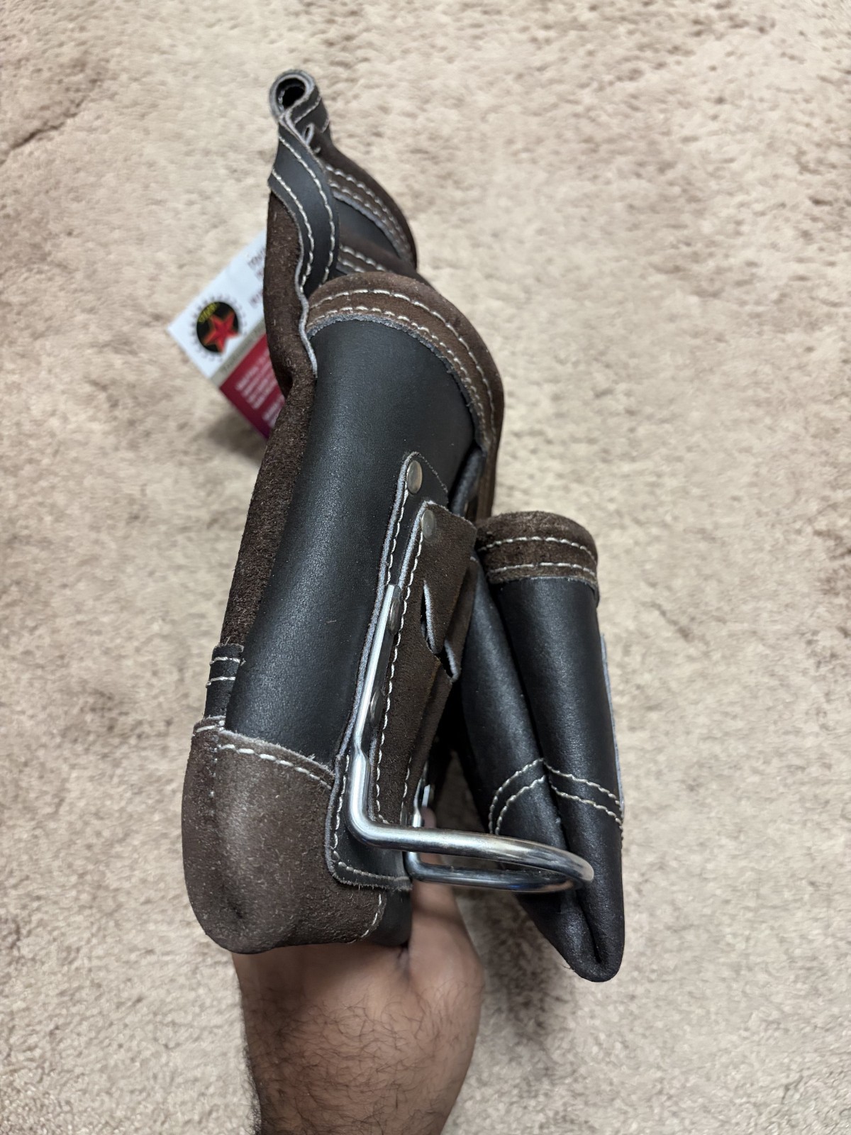 10 Pocket Leather Tool Holder