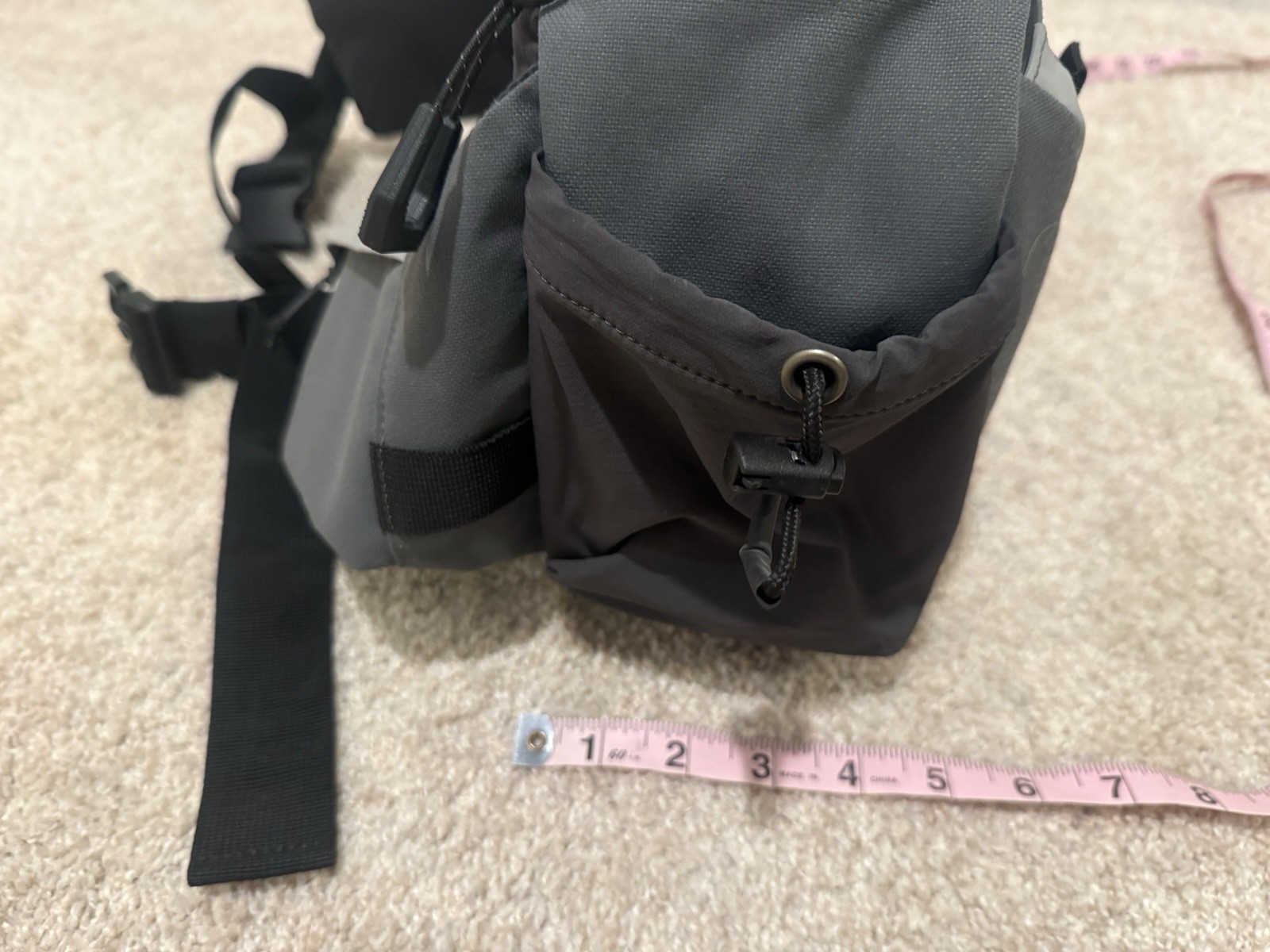 Carhartt Utility/Tool Belt/Waist Bag with Bottle Holder and several zip pouches