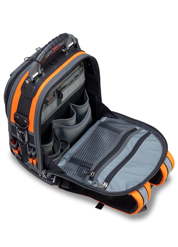 Veto Pro Pac Tech-Pac Hi-Viz Orange Large Tool Backpack