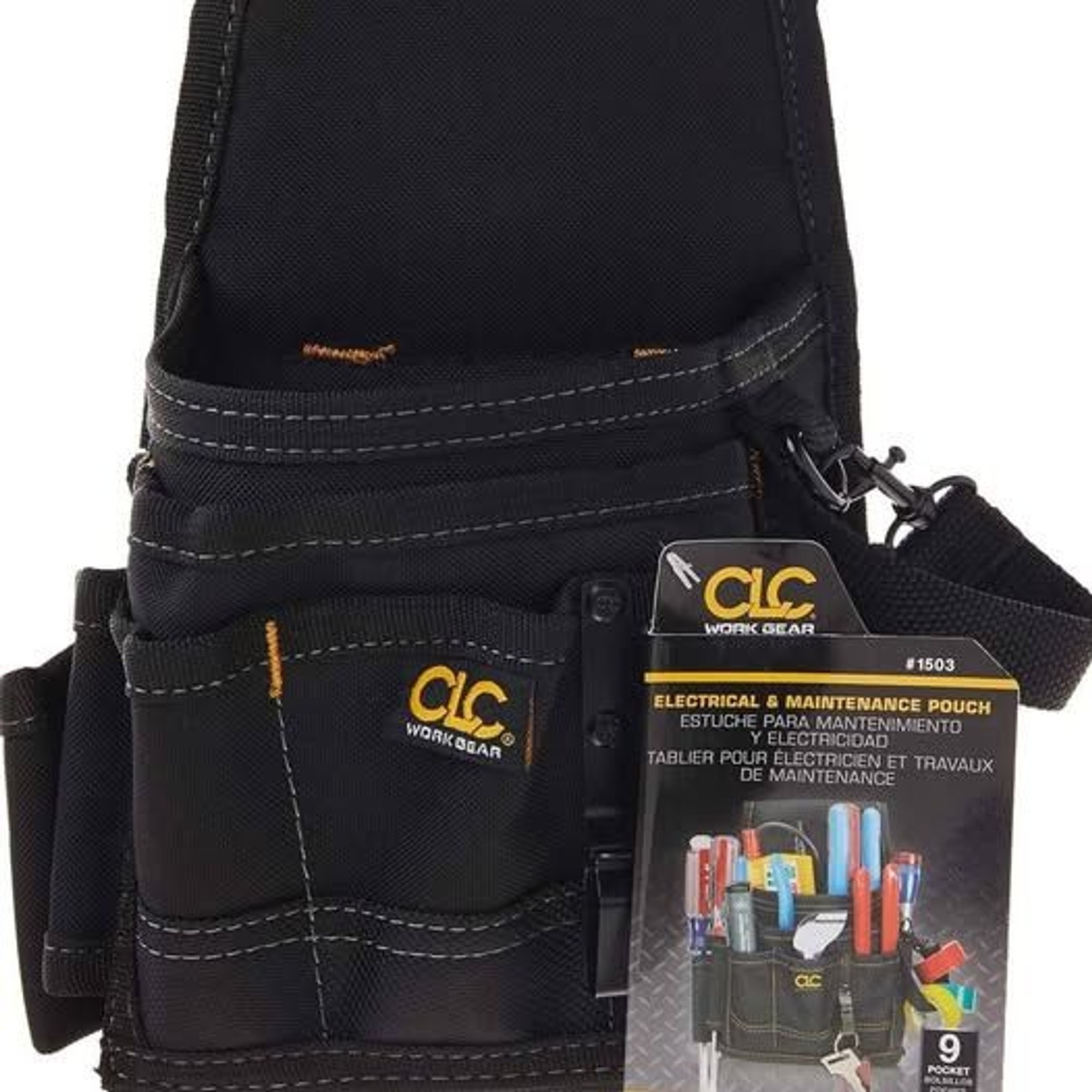 Custom LeatherCraft 1503 Small Electrical Maintenance Pouch