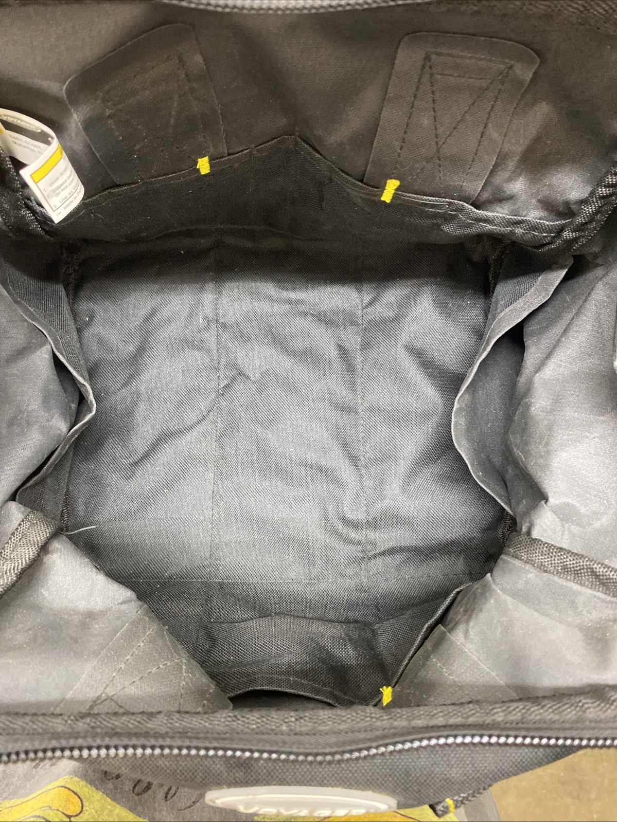 Voyager 12” Portable Tool Bag Item#61467 Black Polyester Zip Closure