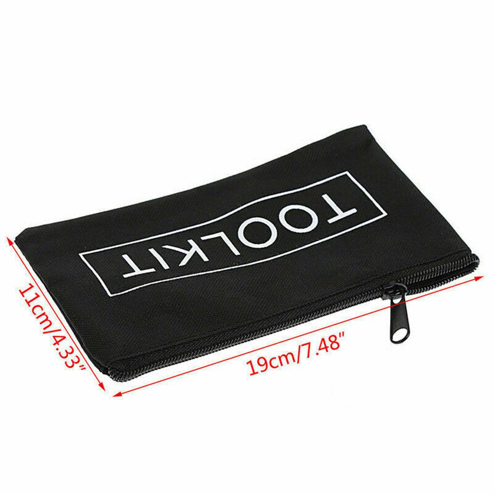 2Pack Lightweight Waterproof Oxford Cloth 600D Zipper Tools Storage Bag