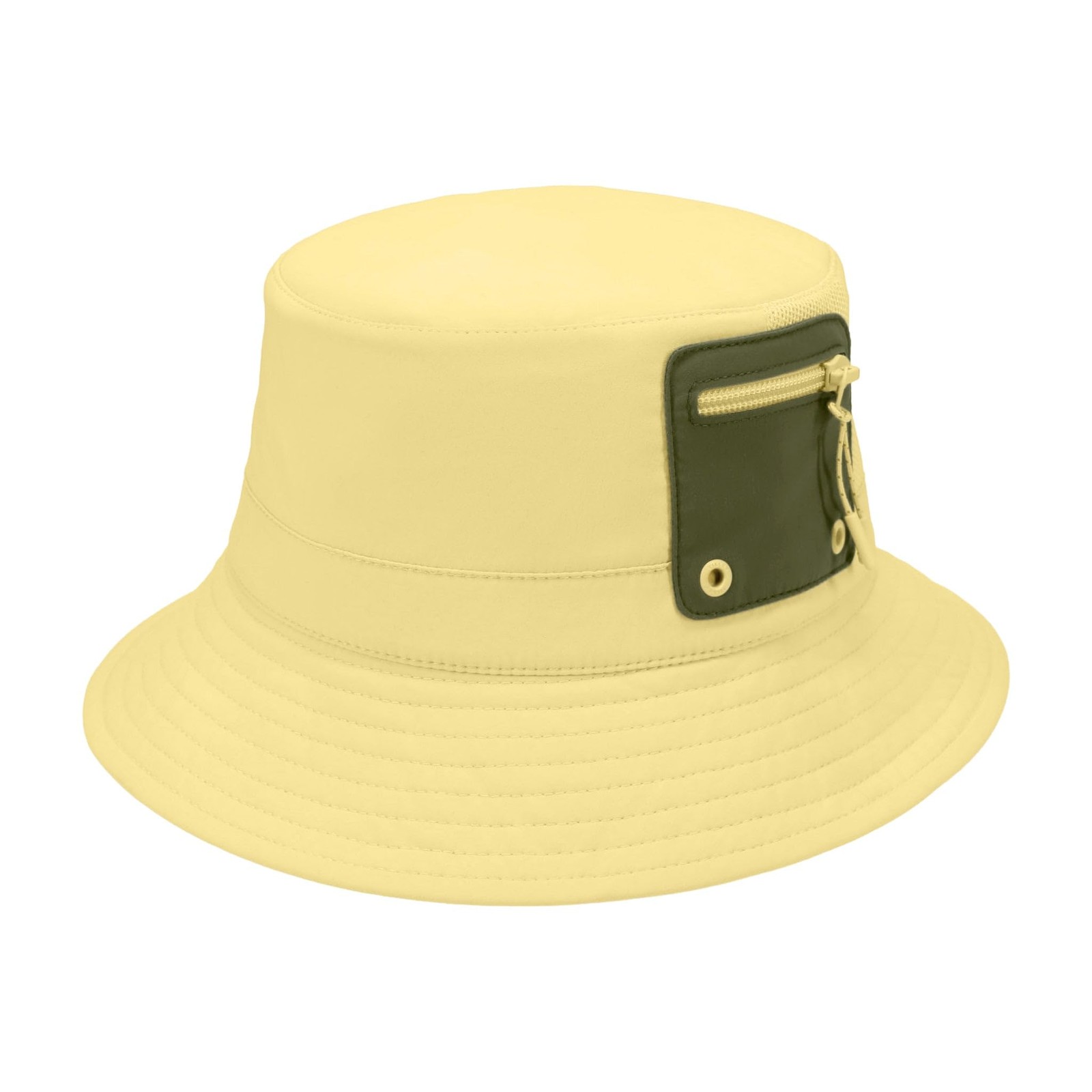 Zip Pocket Bucket, Lemongrass/Thyme Green, X-Large