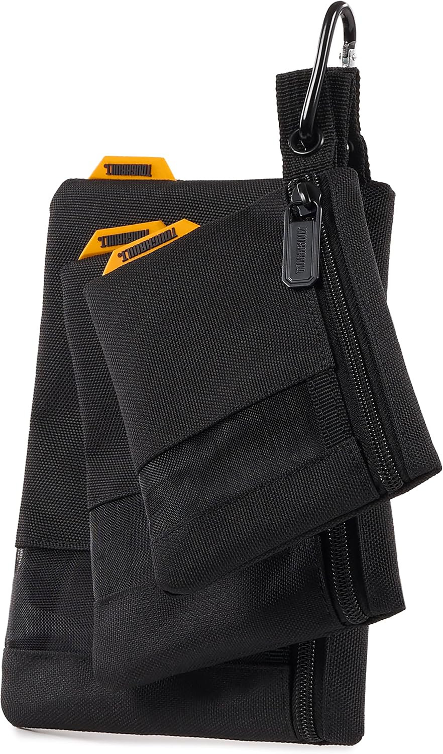 – 3 Piece Fastener Bags, Heavy-Duty 1680D Ballistic Fabric Storage Pouches with