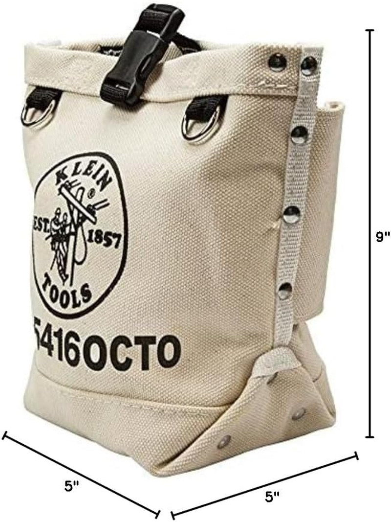 5416OCTO Tool Bag, Bull-Pin and Bolt Pouch, No. 4 Canvas with Tunnel Connection,