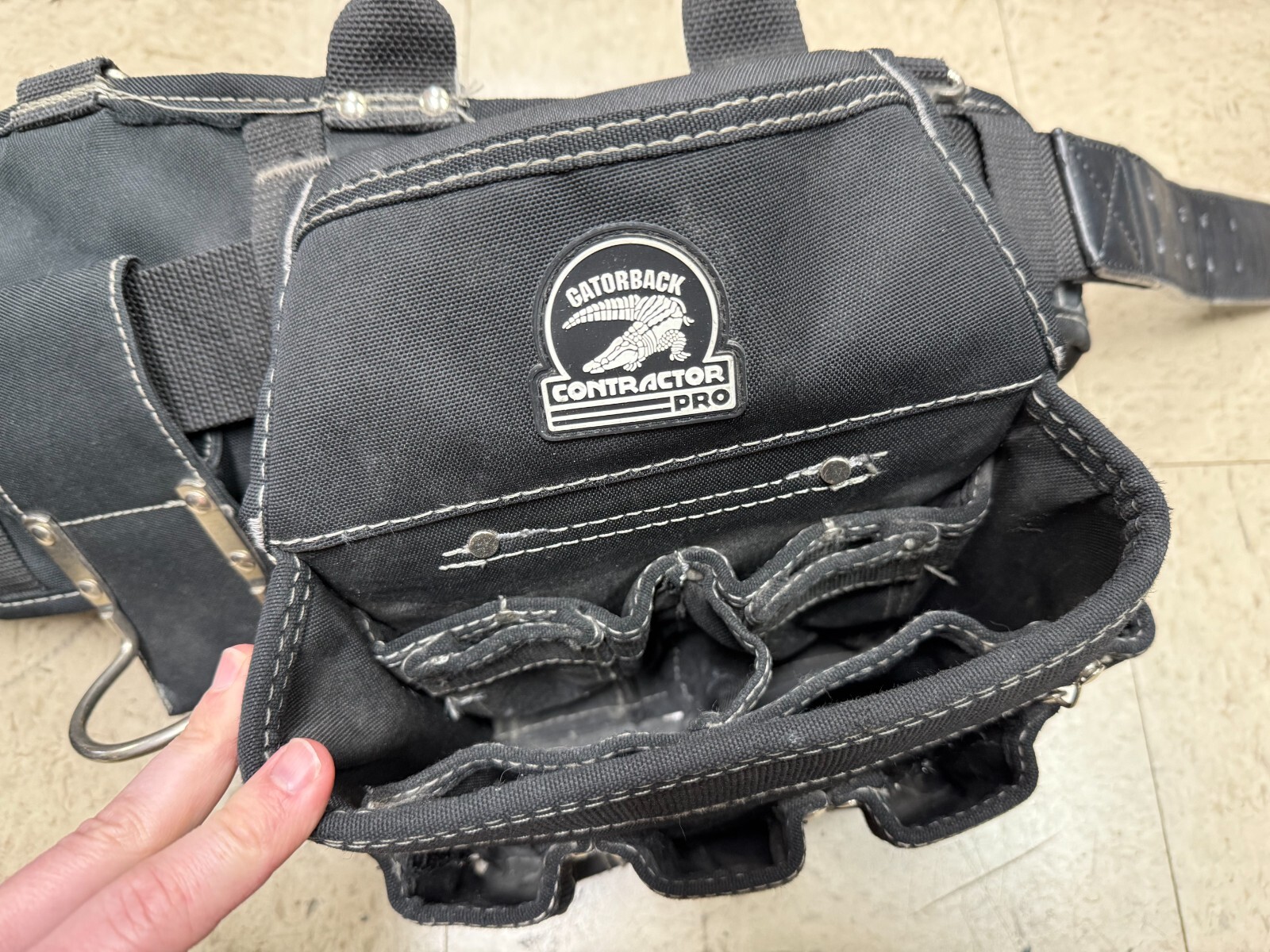 Gatorback Contractor Pro Tool Belt Size M, Ships Free