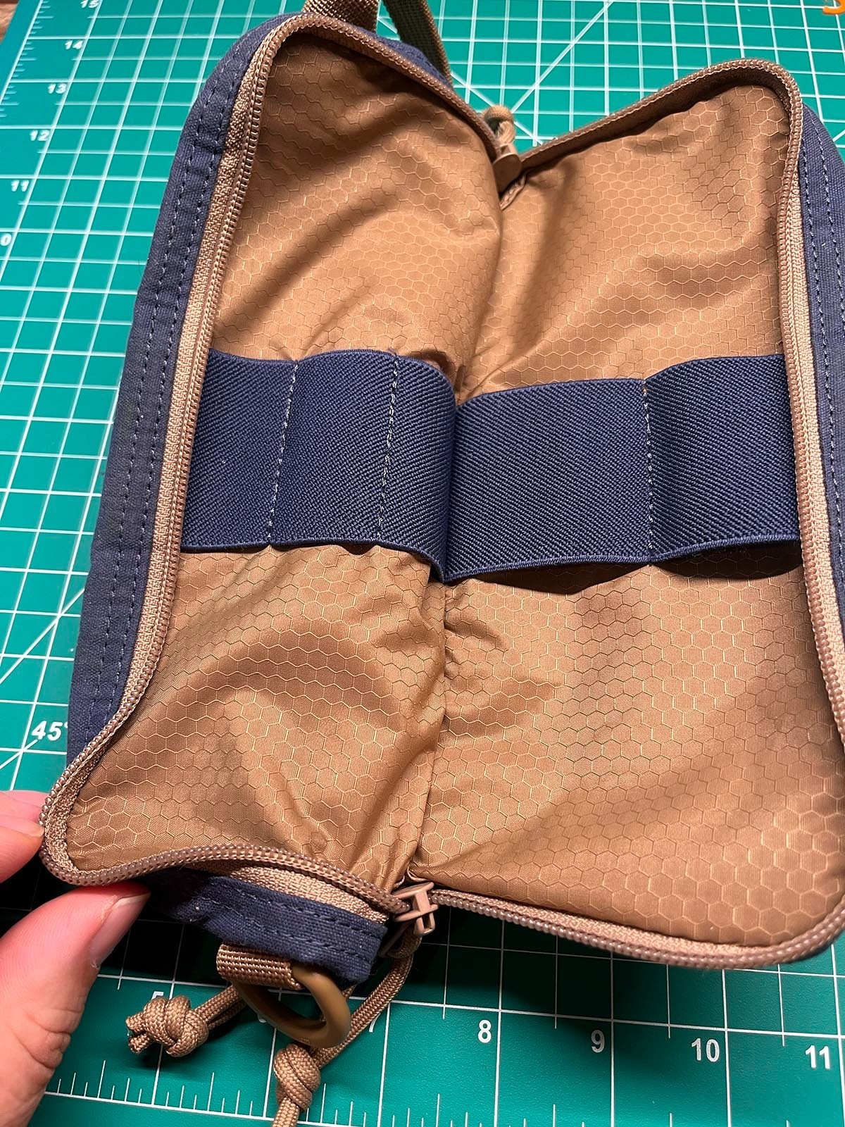 LOCHBY Venture Pouch Navy Blue| Tactical Mini Tool Bag | Durable Water Resistant