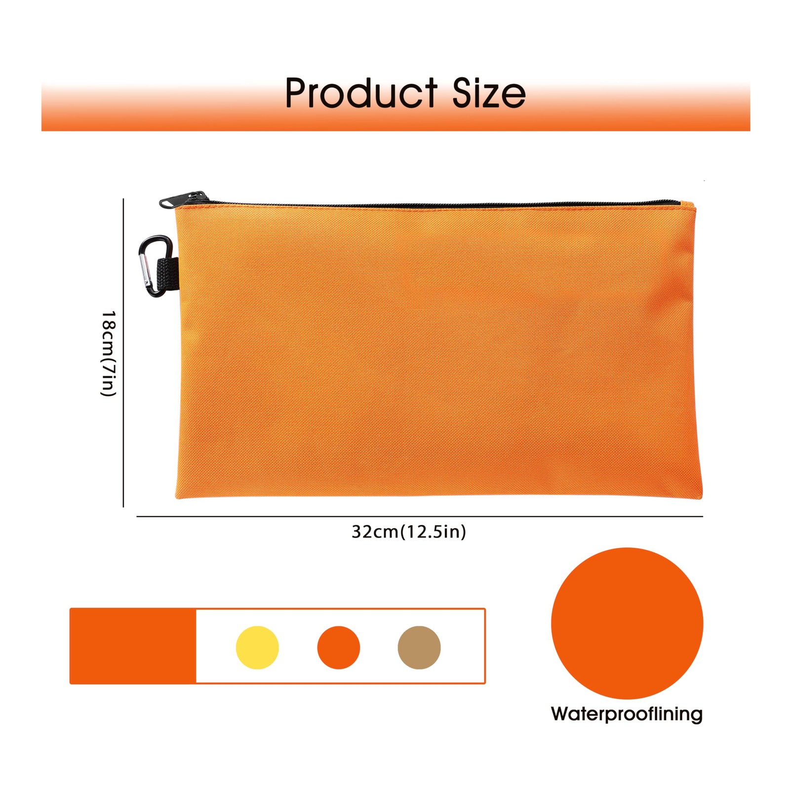 3PCS Tool Pouches with Zipper, Premium small Tool Bags, Utility zipper Pouch …