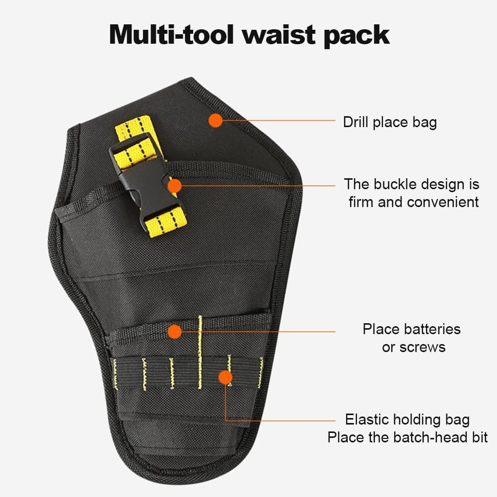 Drill Holster, Heavy Duty Impact Driver Holster, Professional Tool Holster, S…