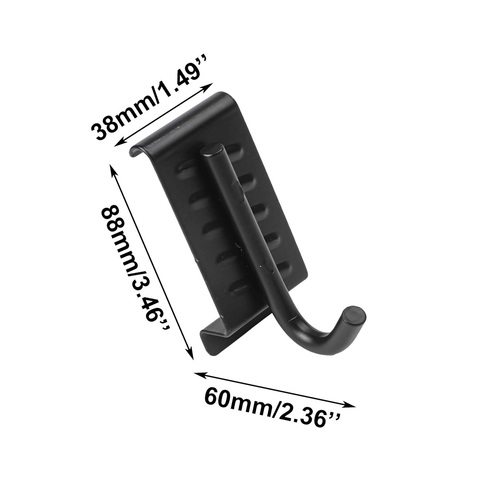 Sleek Design Wall Mount Rack Perfect for Organizing Various Tools Easily