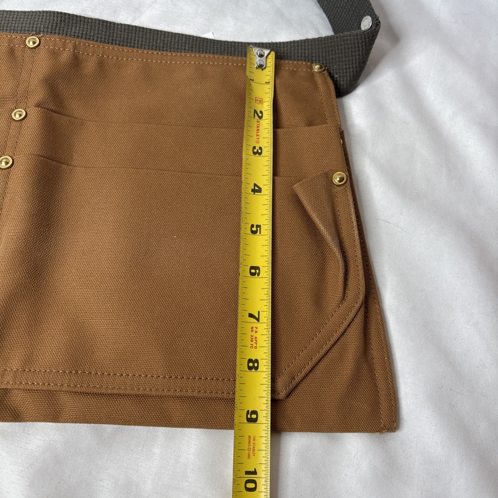 Carhartt Firm Duck Waist Apron Adjustable Tool Belt Quick Release A09 Brown 2XL