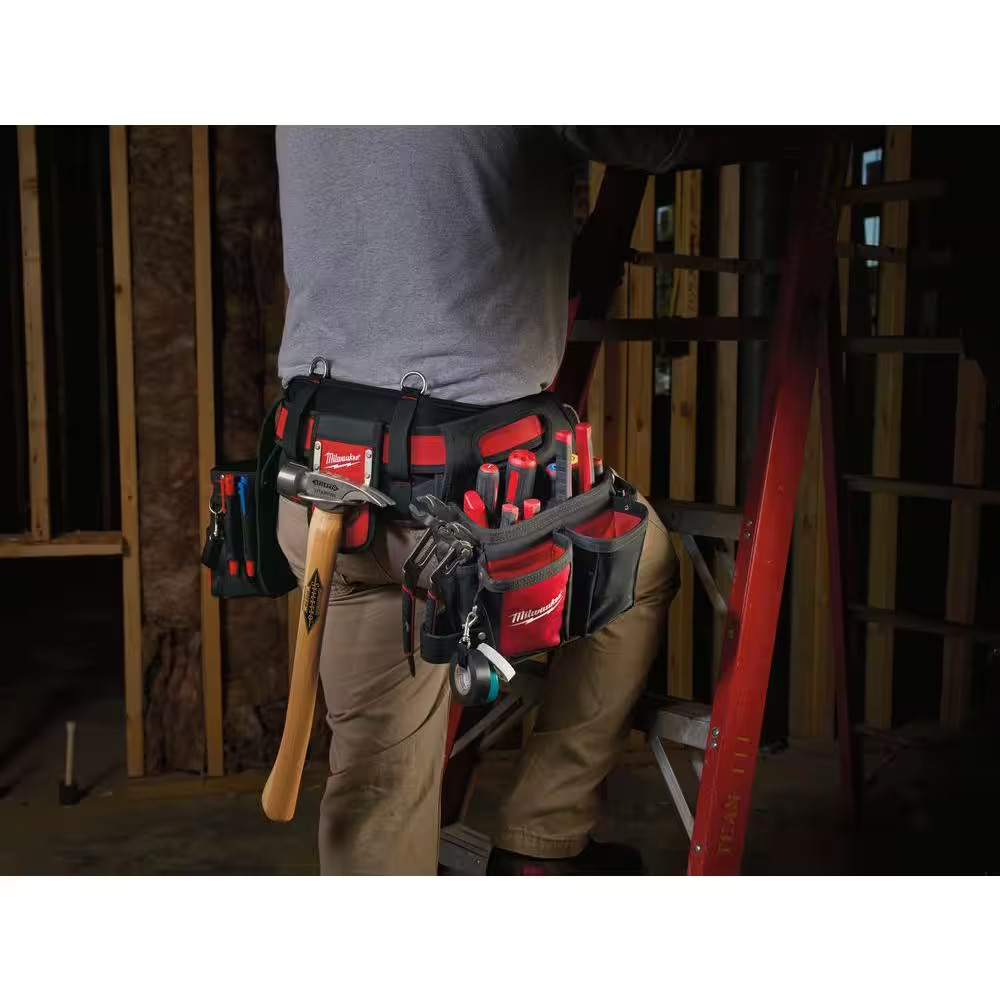 Electrician’S Work Waist Tool Belt and 1000-Volt Insulated Screwdriver Set (10-P