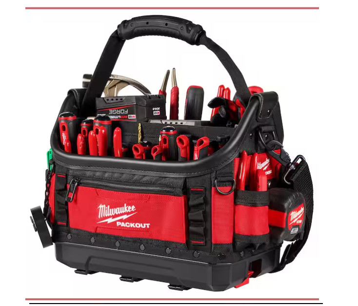 Milwaukee PACKOUT 15 in. Structured Tote – 48-22-8317