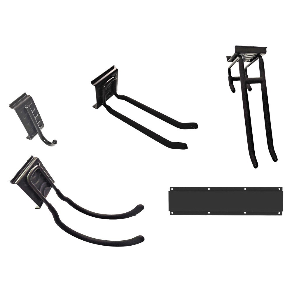 Sleek Design Wall Mount Rack Perfect for Organizing Various Tools Easily