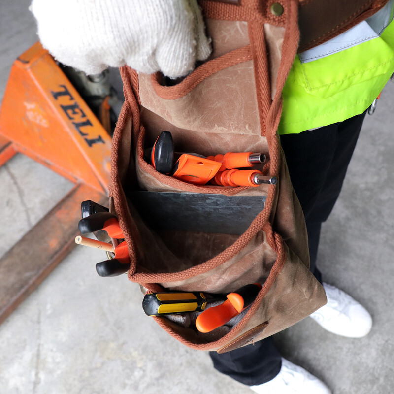 TOURBON Electrician/Carpenter/Framer/Builder Tools Bag Suspender Rig Beltbag USA