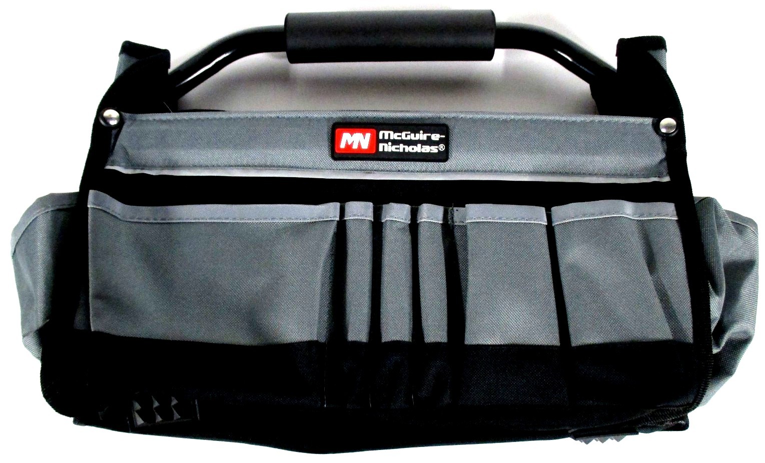 McGuire Nicholas 15″ Collapsible Tote w/Tubular steel foam handle 600D polyester