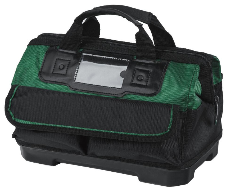 Masterforce Tool Bag with Plastic Reinforced Bottom Heavy Duty Bag 14″