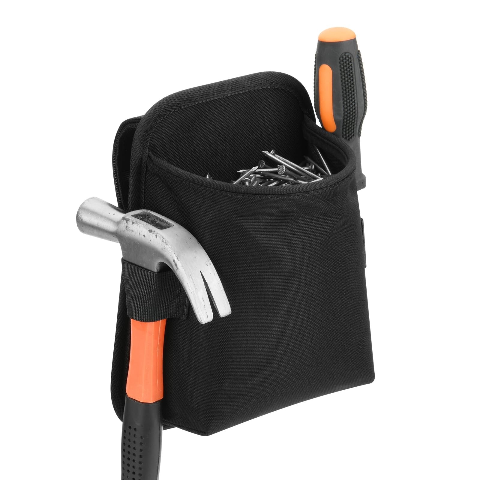 Nail, Screw Pouch, Belt Clip, Heavy Duty Tool Pouch, Hardware, Hammer Loops