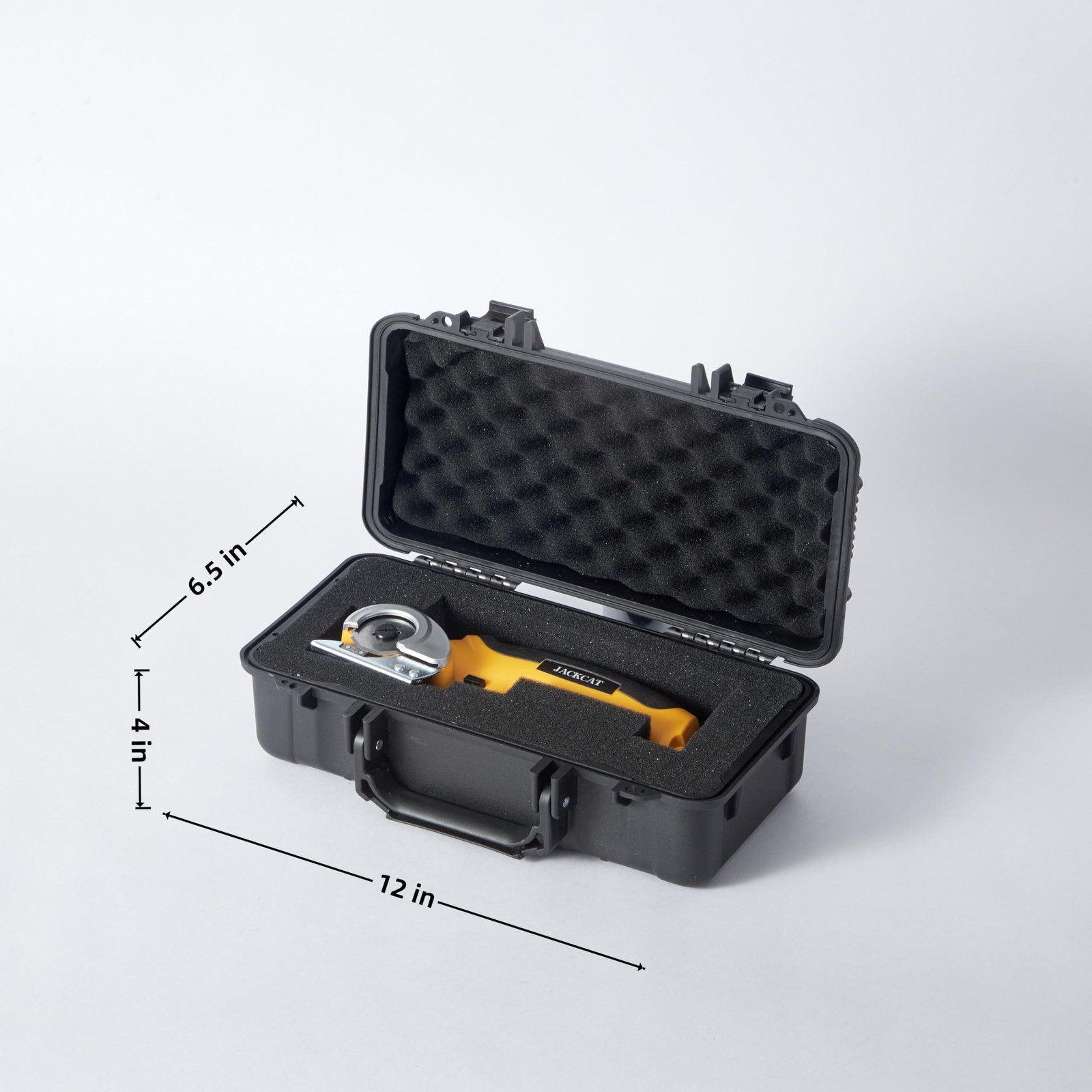 Waterproof Hard Storage Carrying Case | with Worx Zipsnip Cordless Scissors &…