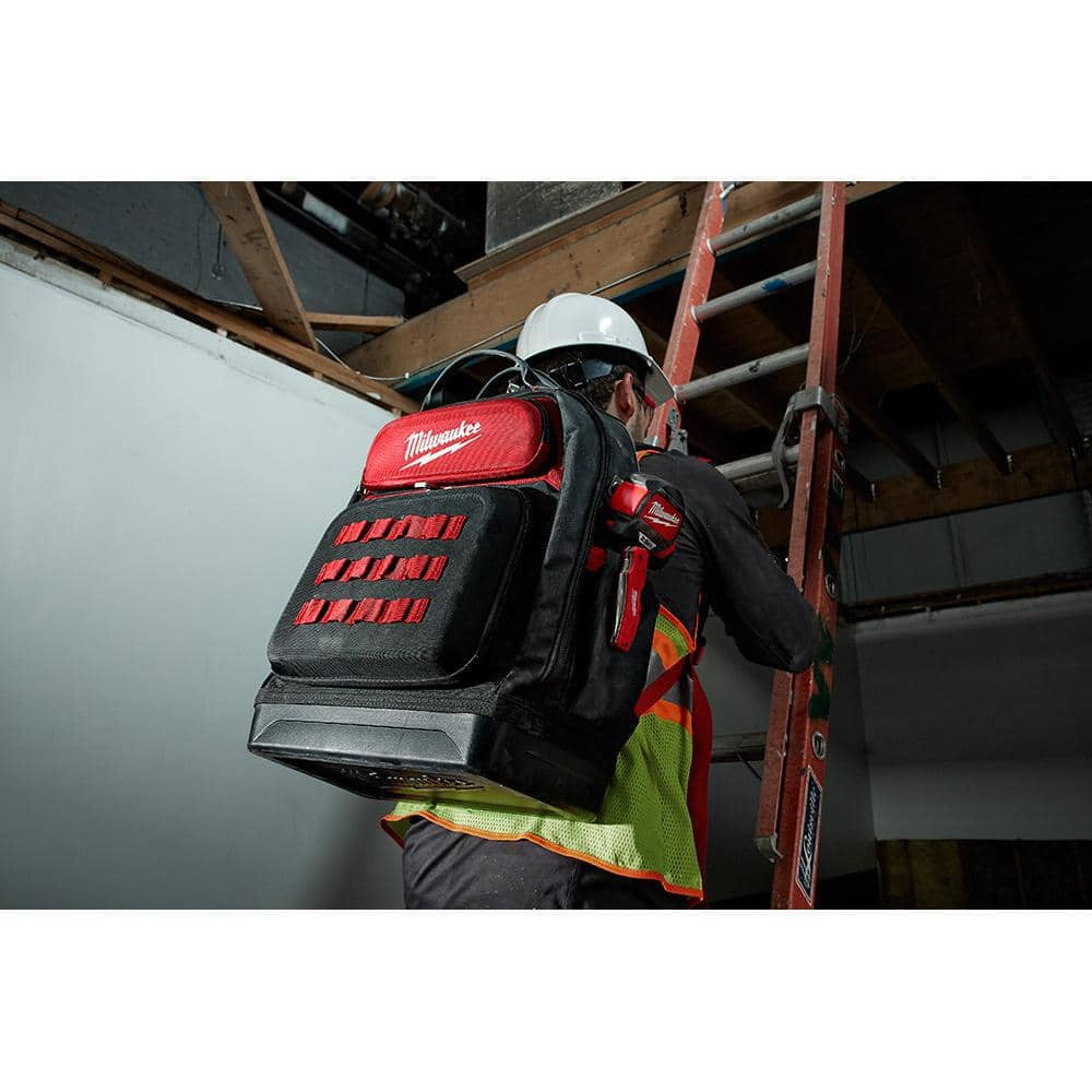 Ultimate Jobsite Backpack Tool Storage Professional Compact Travel Milwaukee NEW