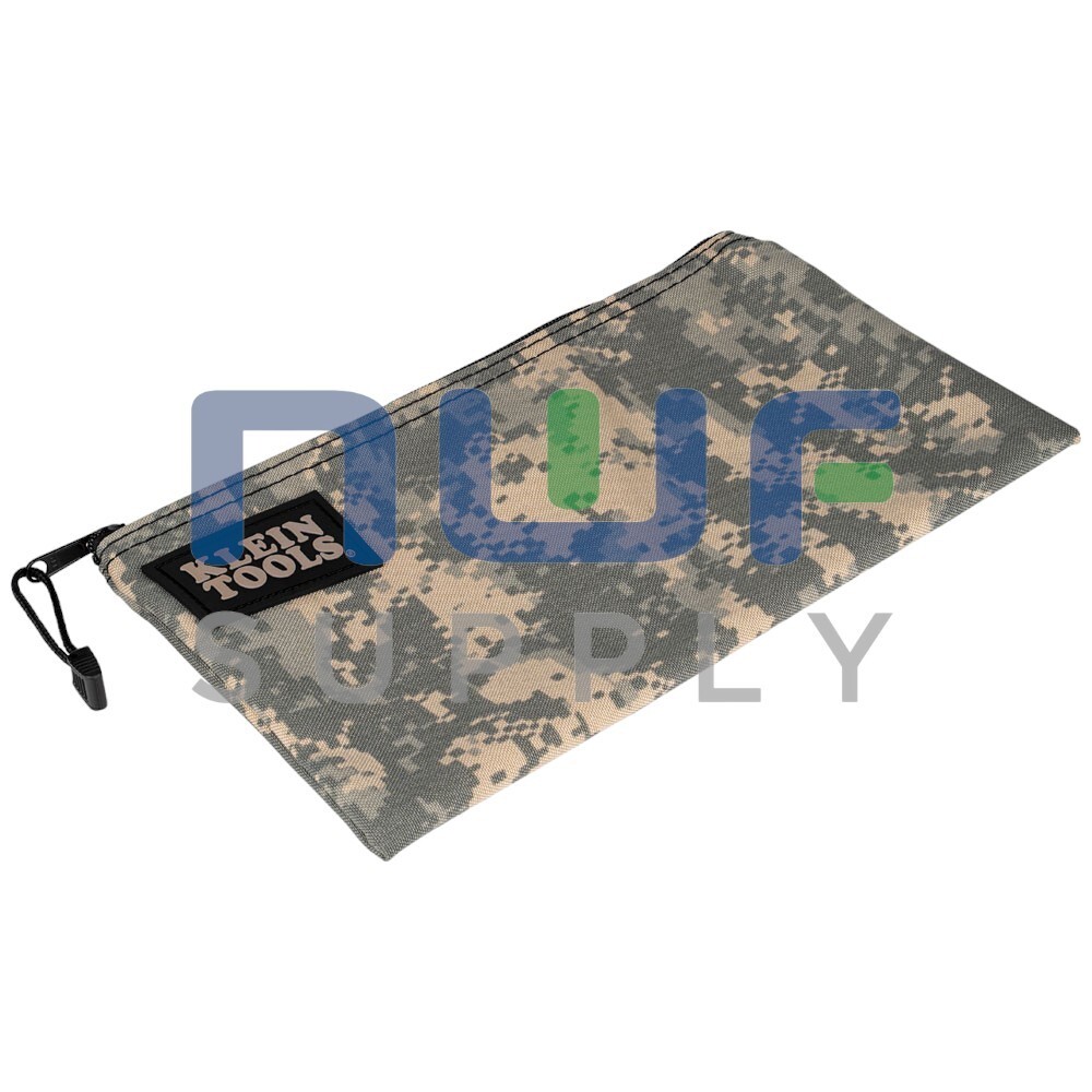 Zipper Bag, Camouflage Cordura Nylon Tool Pouch, 12-1/2-Inch