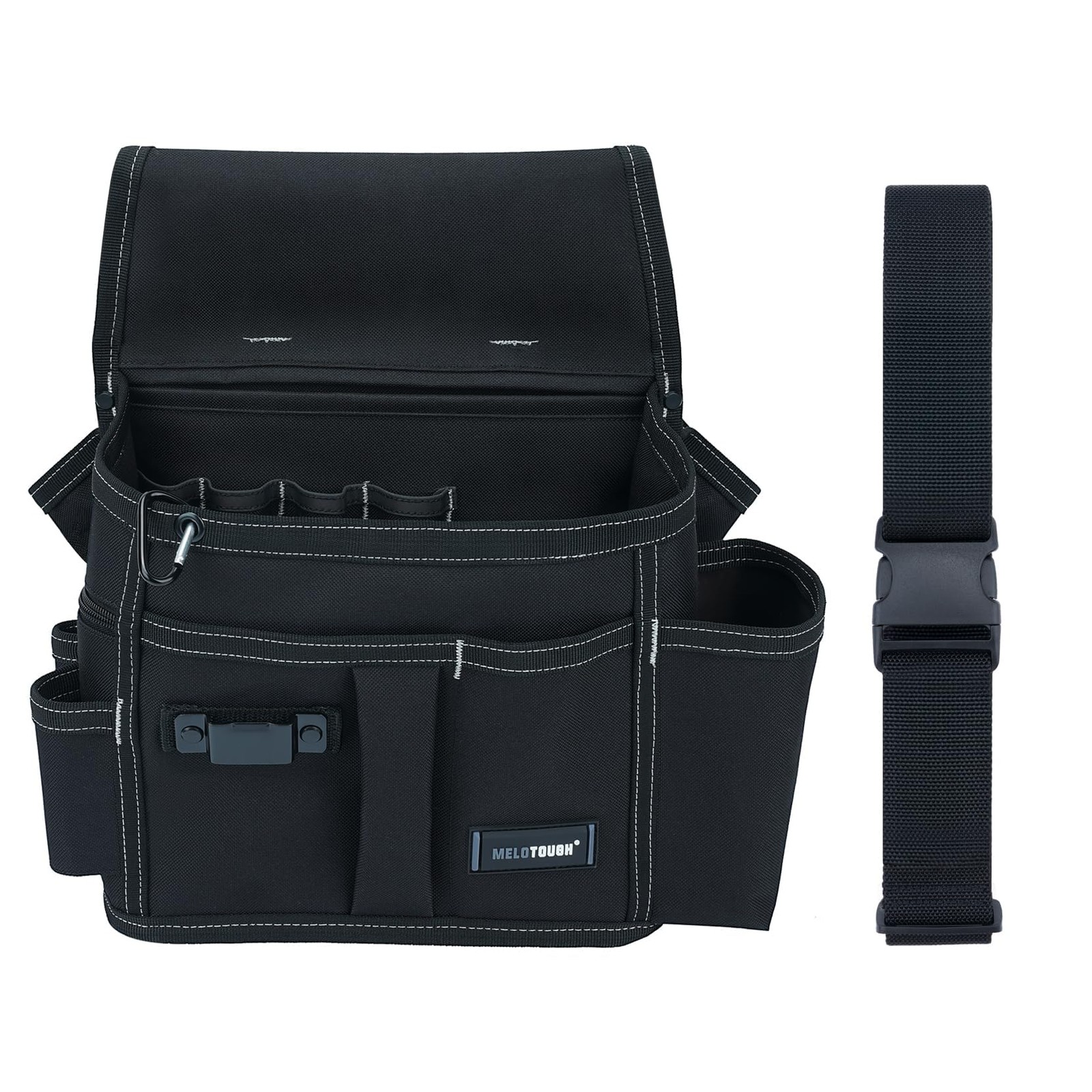 MELOTOUGH Professional Tool Belt Pouch,Small Tool Pouch with Belt,Left/Right …