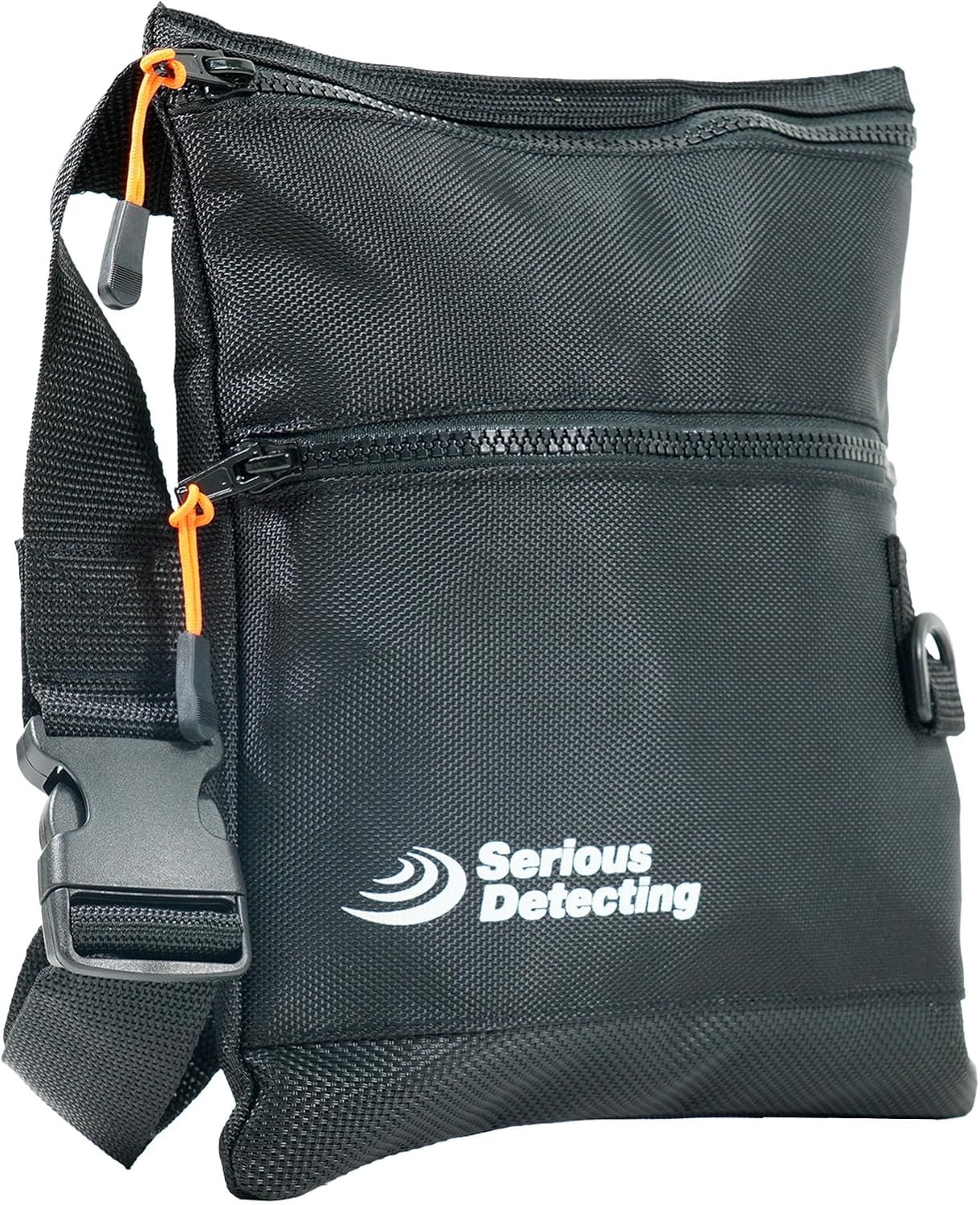 Mesh Bottom Beach Finds Bag Pouch with 43″ Waist Belt for Metal Detecting