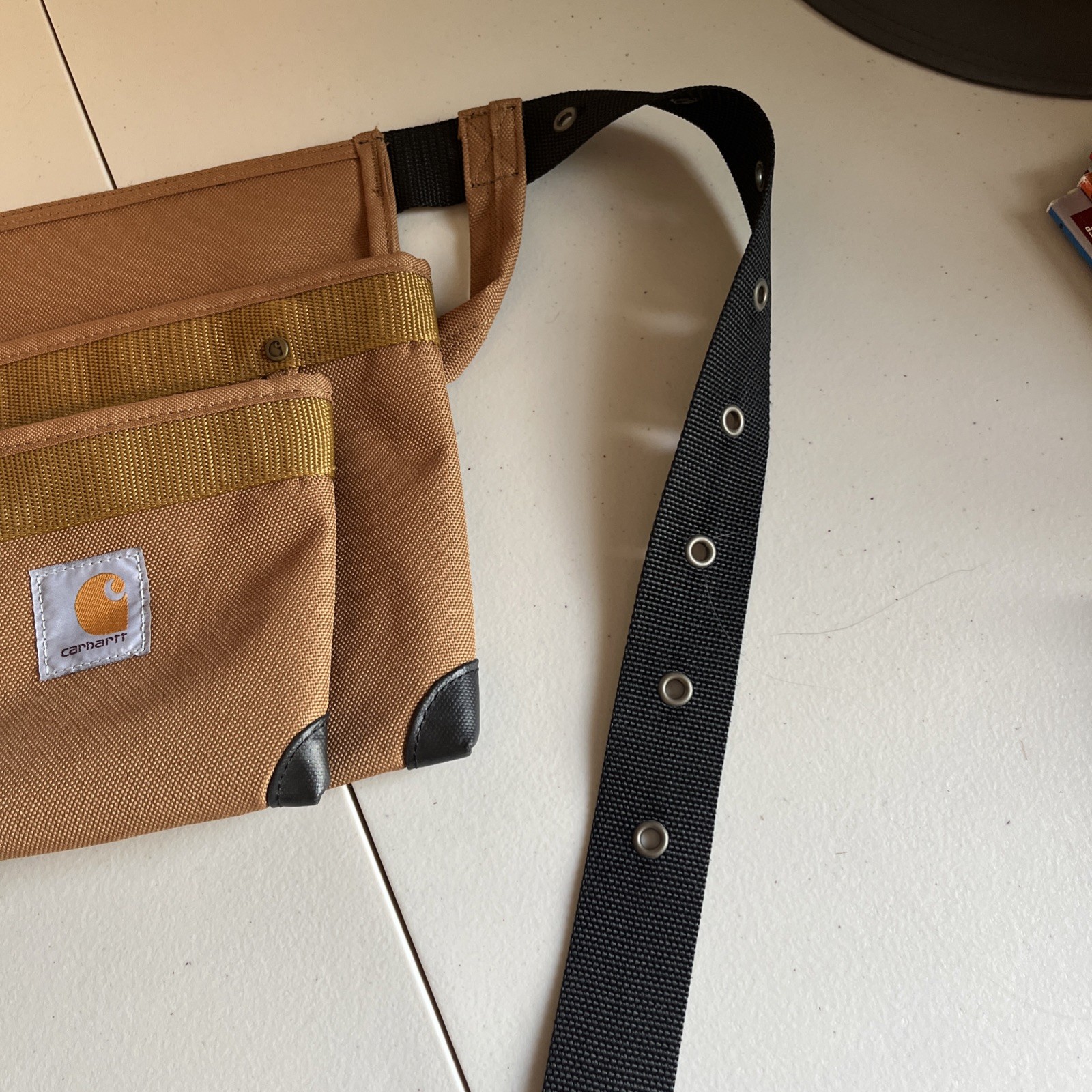 Carhartt Padded Tool Belt, Rugged Tool Belt with Tool & Fastener Storage Pockets
