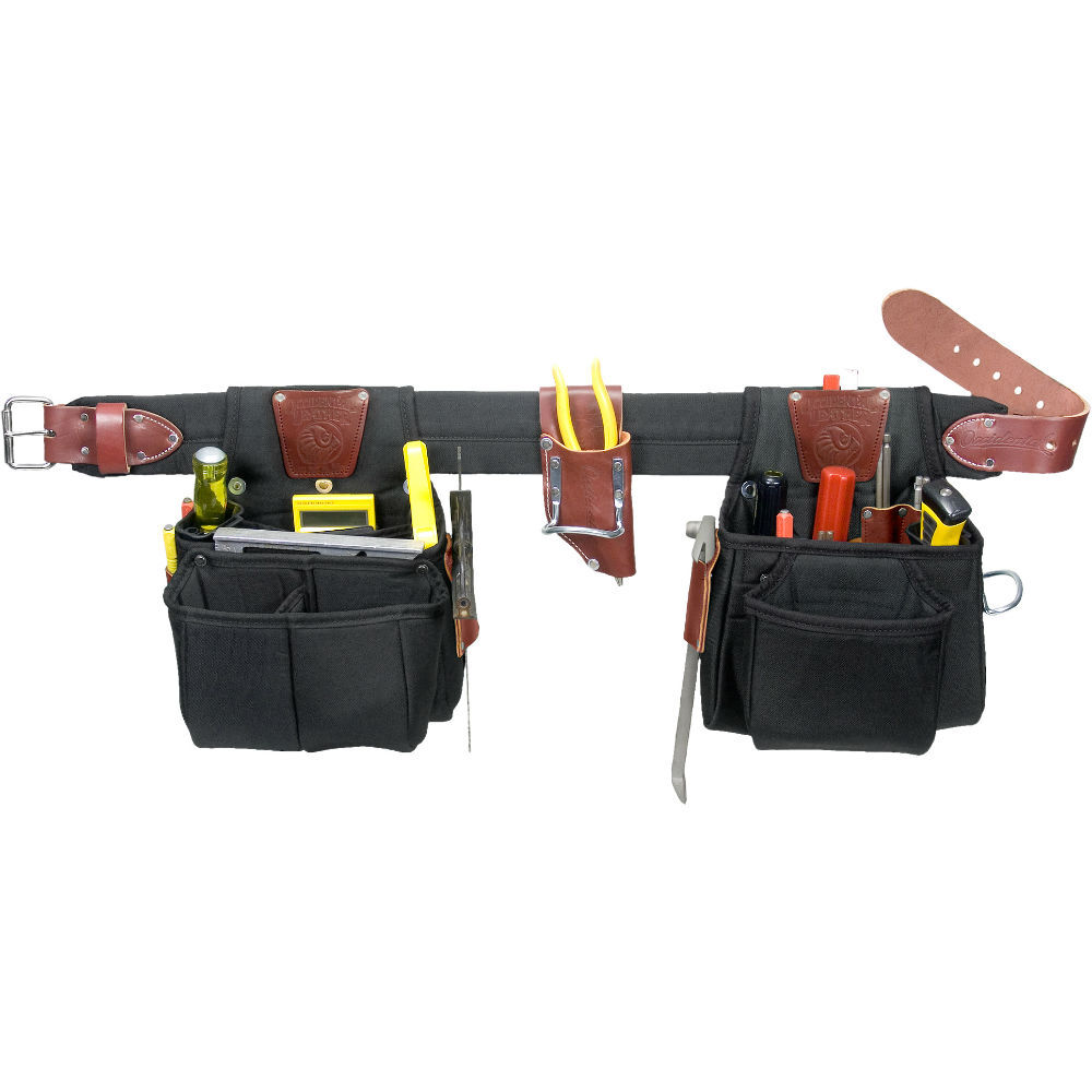 Occidental Leather 9525M 25-Pocket Nylon Finisher Tool Belt Set, Medium