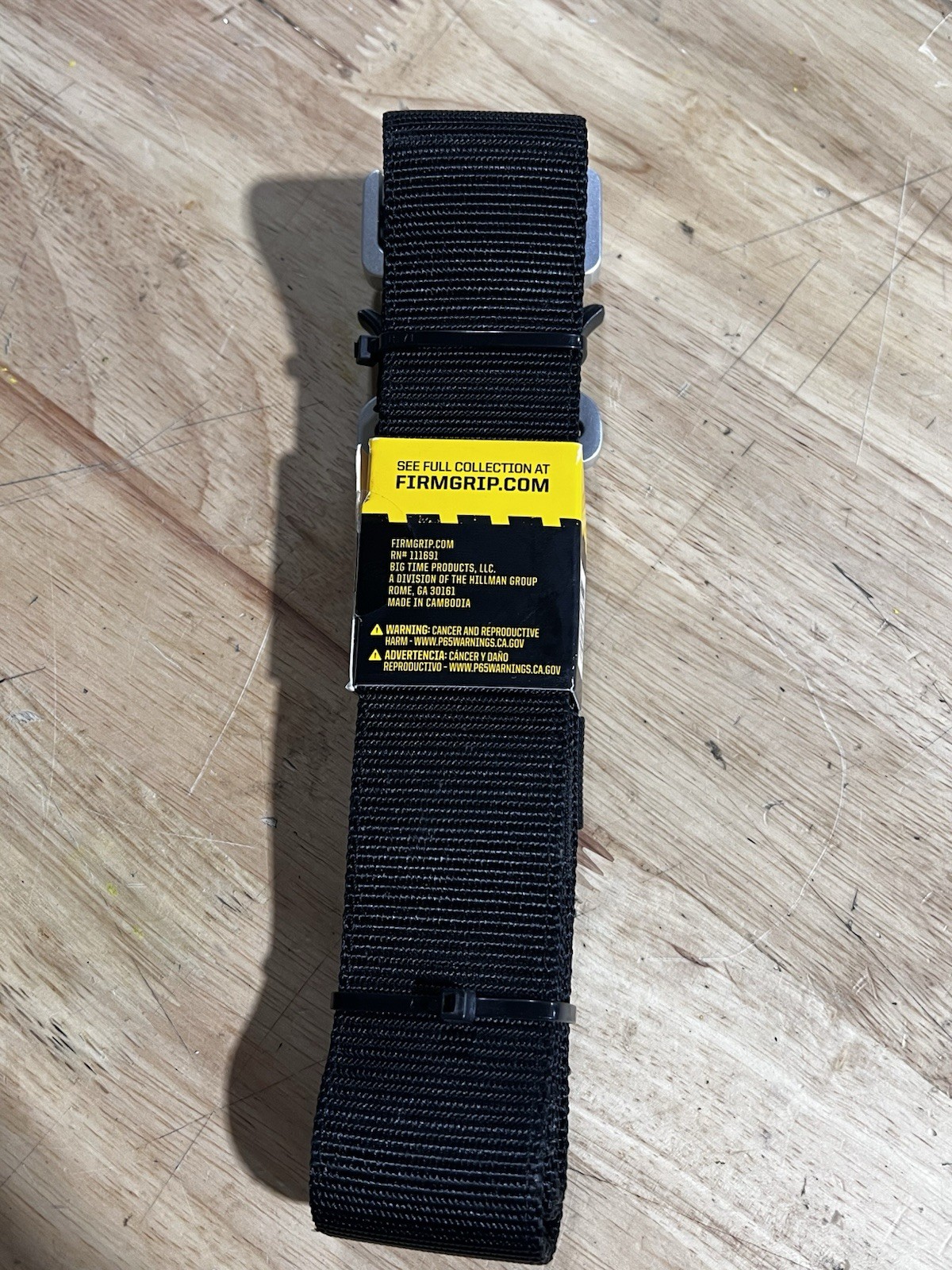 Tool Belt Work Waist Adjustable Heavy Duty Nylon Black Quick Release Jobsite