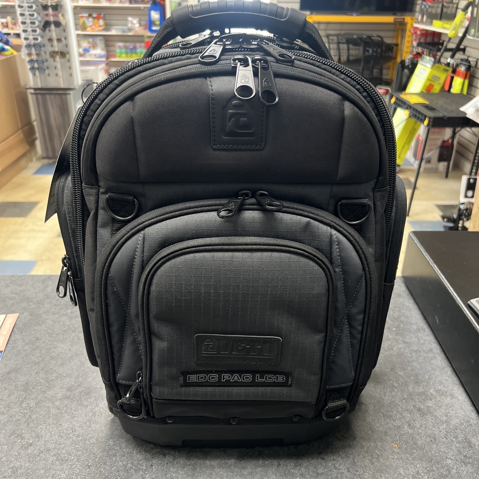 Veto Pro Pac EDC Pac LCB Carbon Every Day Carry Backpack with Base – Gray