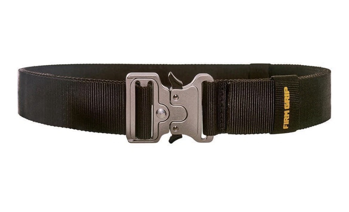 Tool Belt Work Waist Adjustable Heavy Duty Nylon Black Quick Release Jobsite