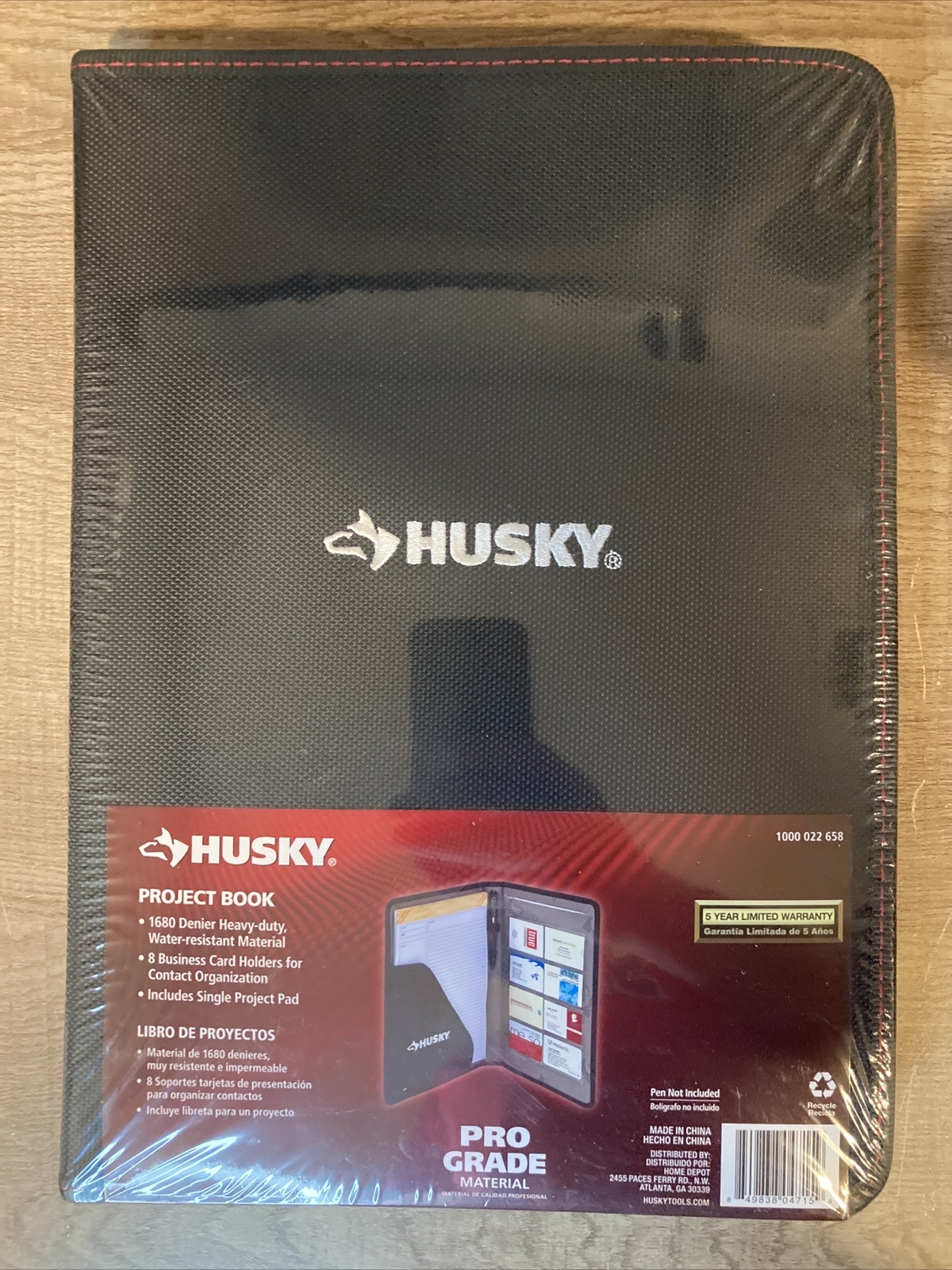Husky pro grade Heavy Duty project book water resistant